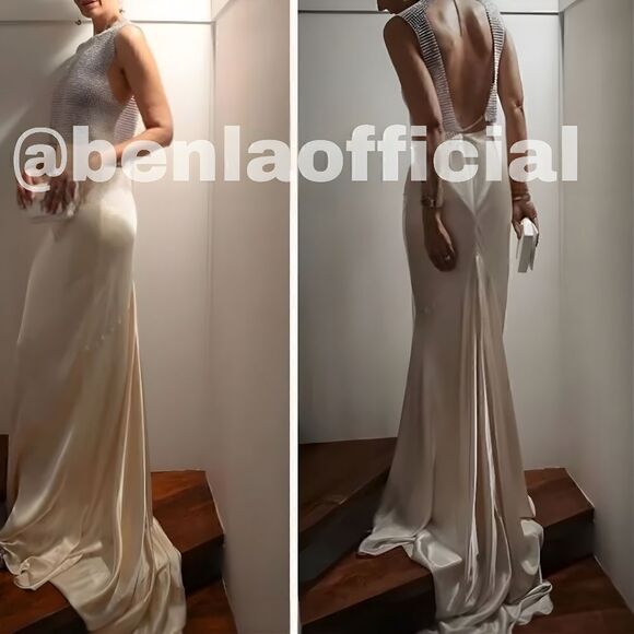 OPEN BACK RHINESTONE TOP ZARA NWT - Picture 10 of 17